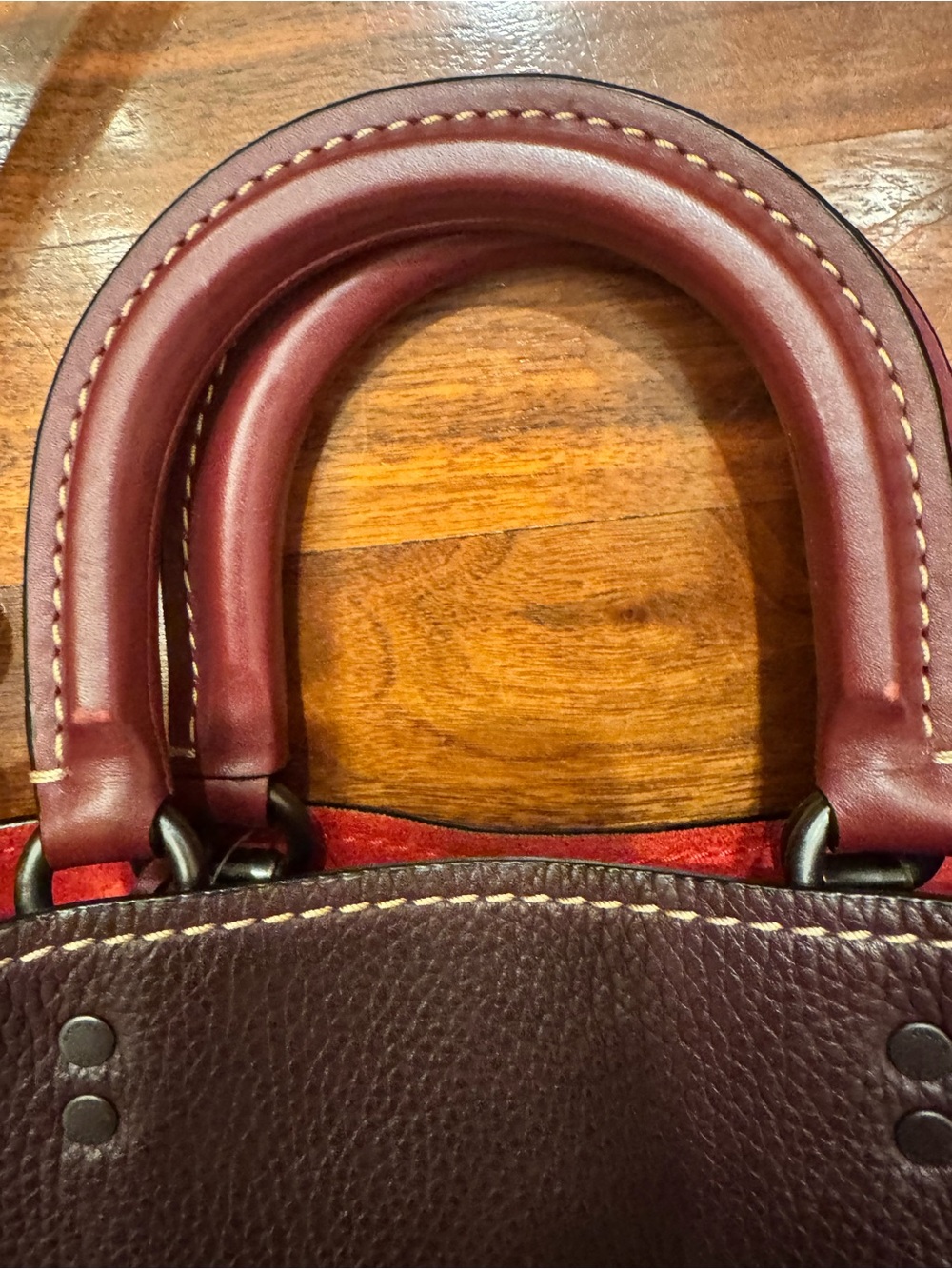 Coach Rogue red wine very beautiful - Picture 6 of 17